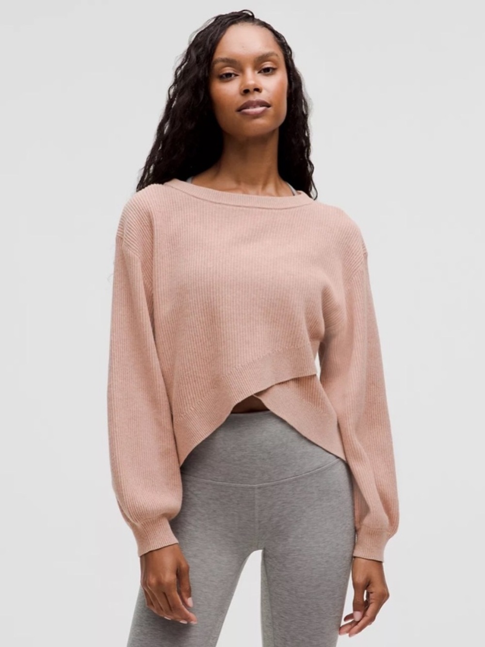 Lululemon Reversible Crossover Sweater
